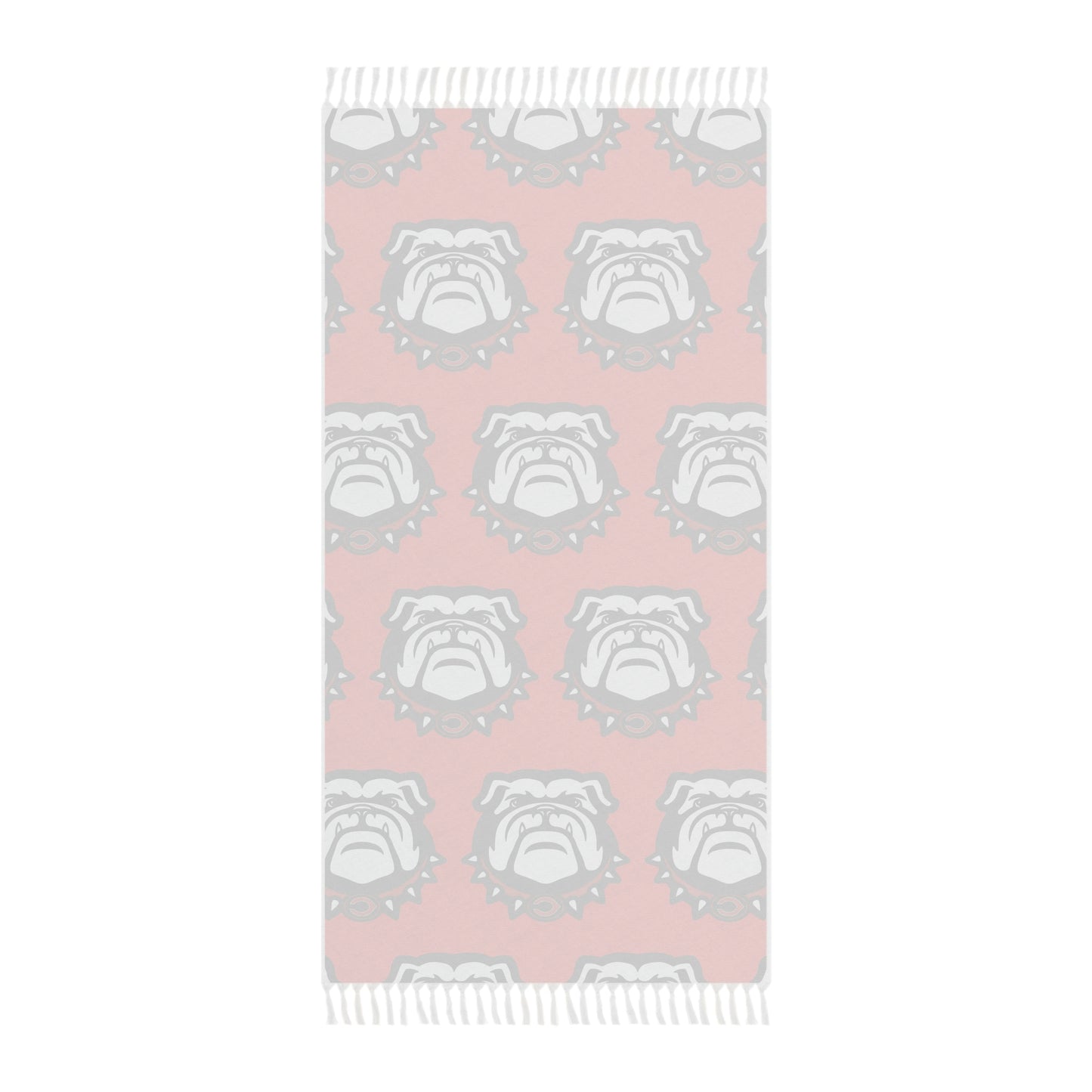 Bulldog Boho Beach Towel Cloth