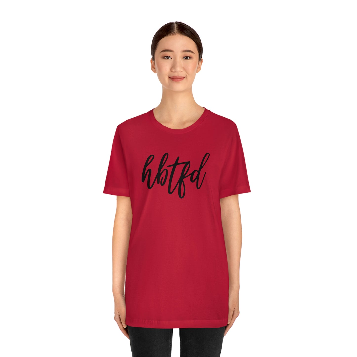 HBTFD girlie font Georgia Bulldog Soft Style Unisex Jersey Short Sleeve Tee