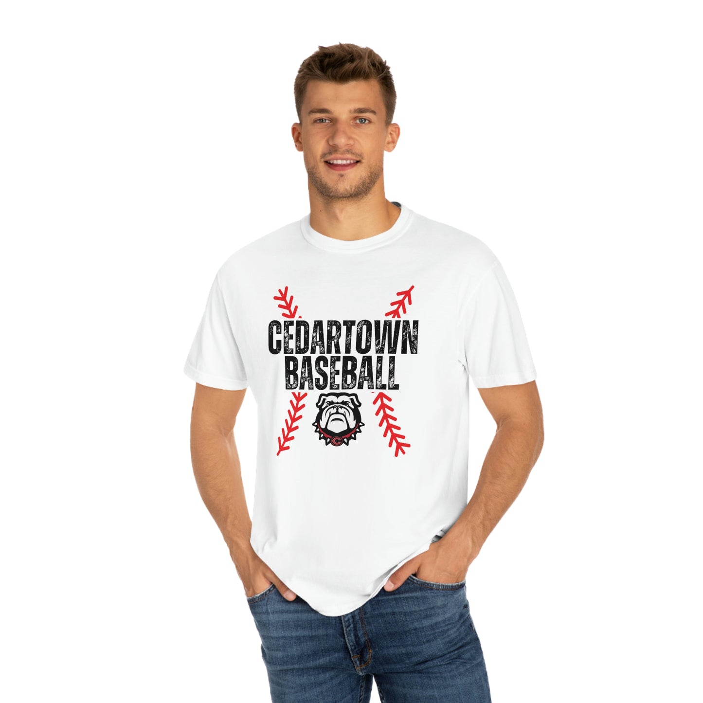 Cedartown Baseball Comfort Colors 1717 Unisex Garment-Dyed T-shirt