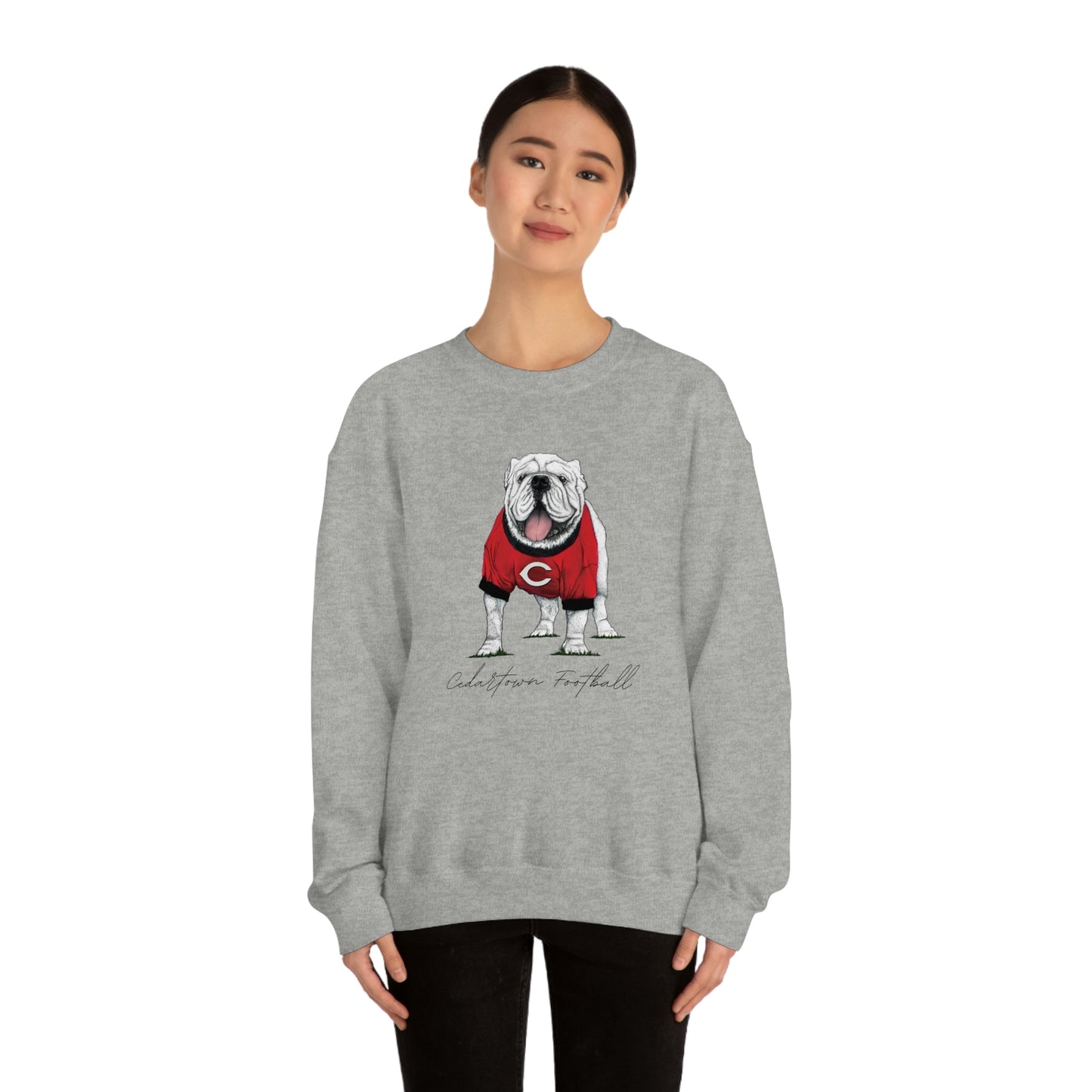 Cedartown Football Gildan 18000 Unisex Heavy Blend Crewneck Sweatshirt