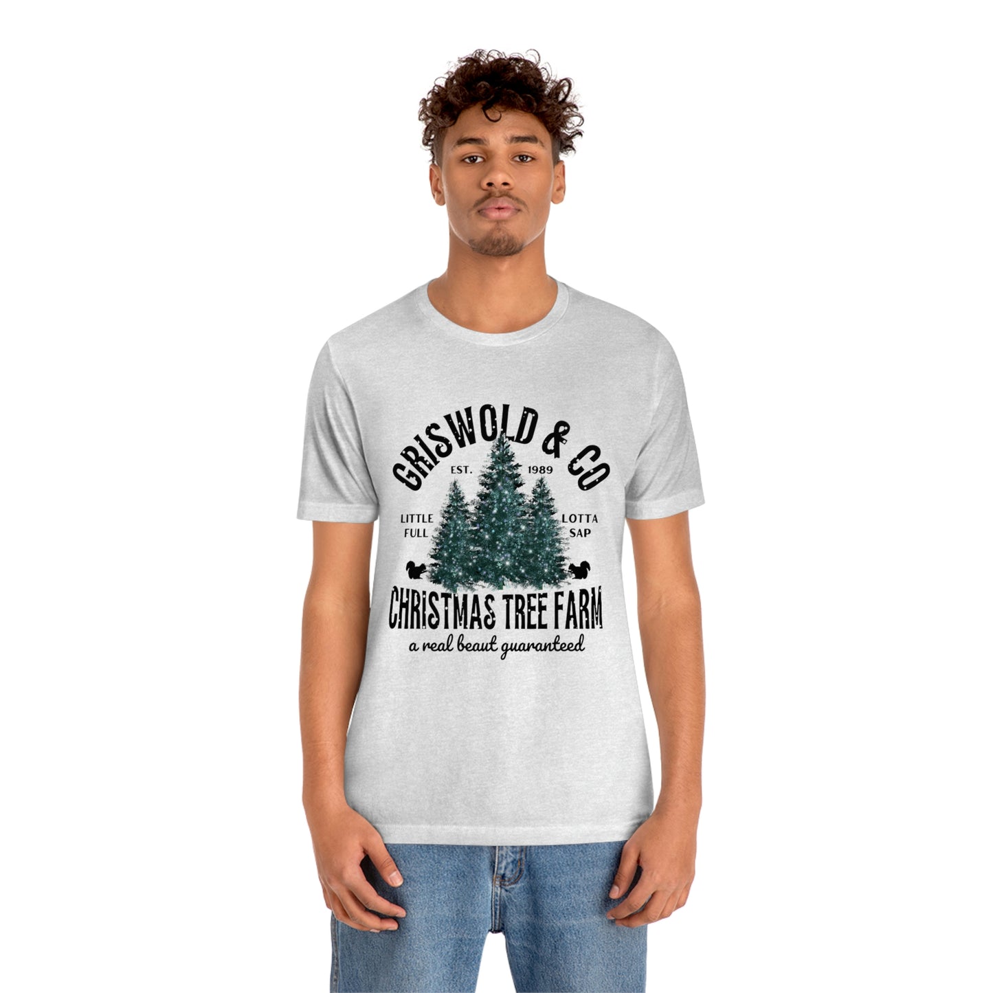 Christmas Griswold Tree Farm Unisex Jersey Short Sleeve Tee