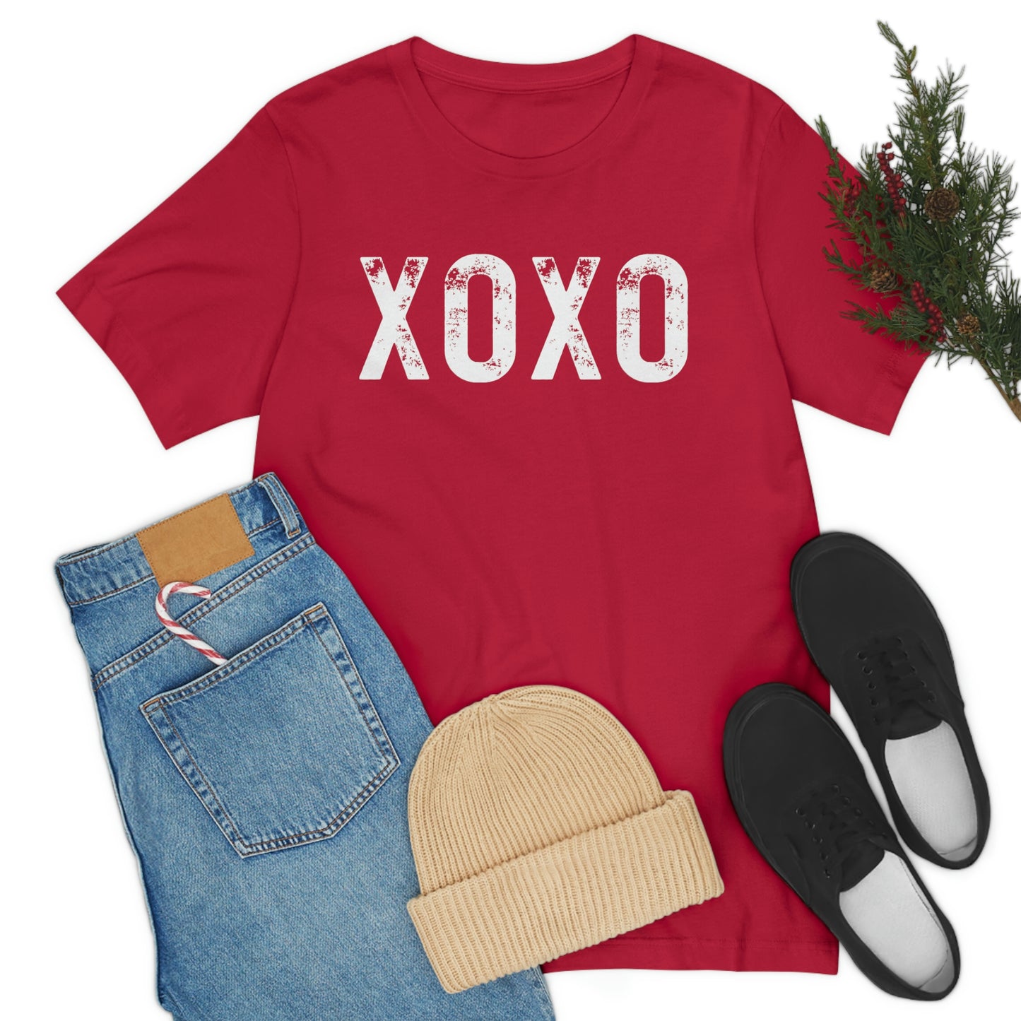 XOXO Valentine Shirt Unisex Jersey Short Sleeve Tee