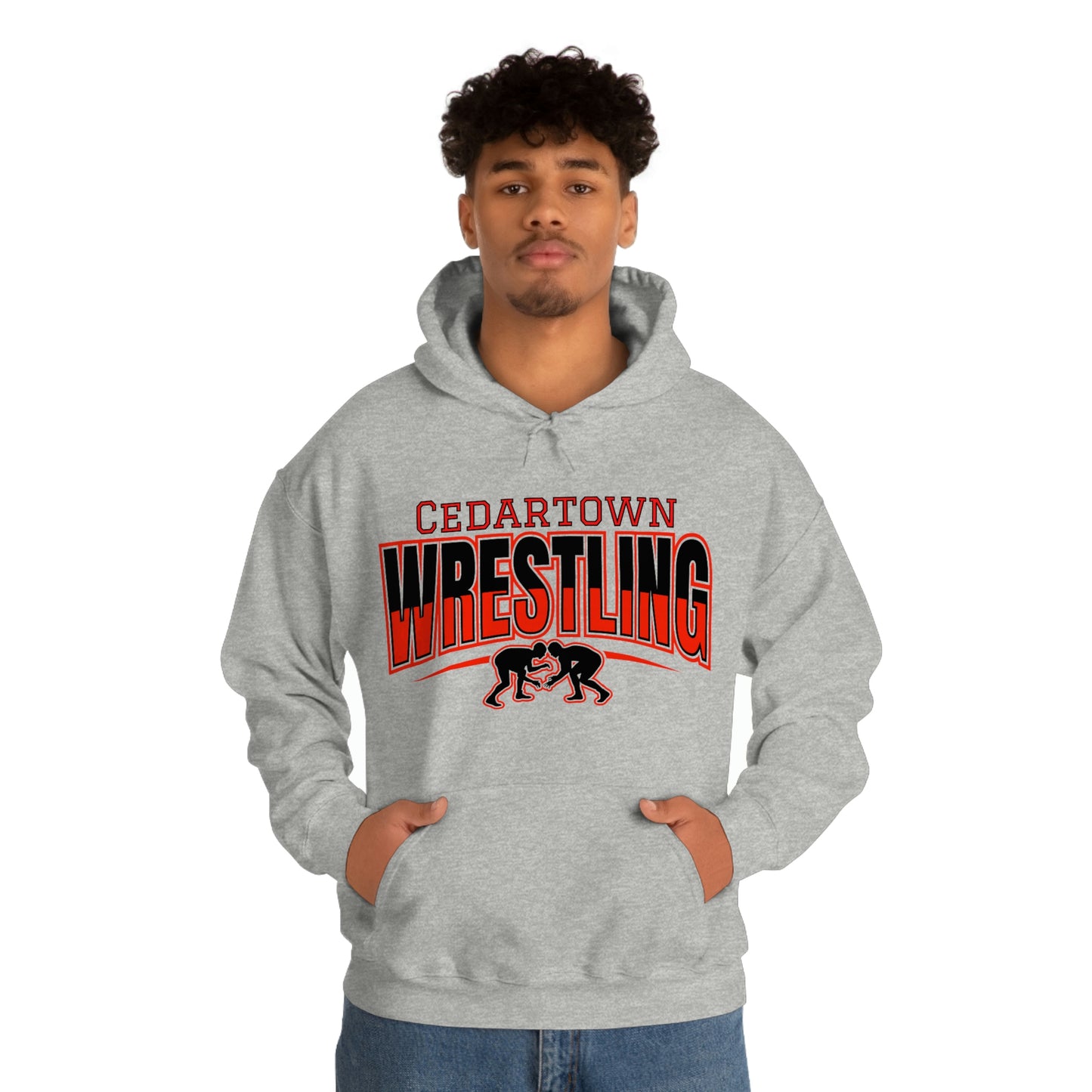 Cedartown Wrestling Unisex Heavy Blend Hooded Sweatshirt