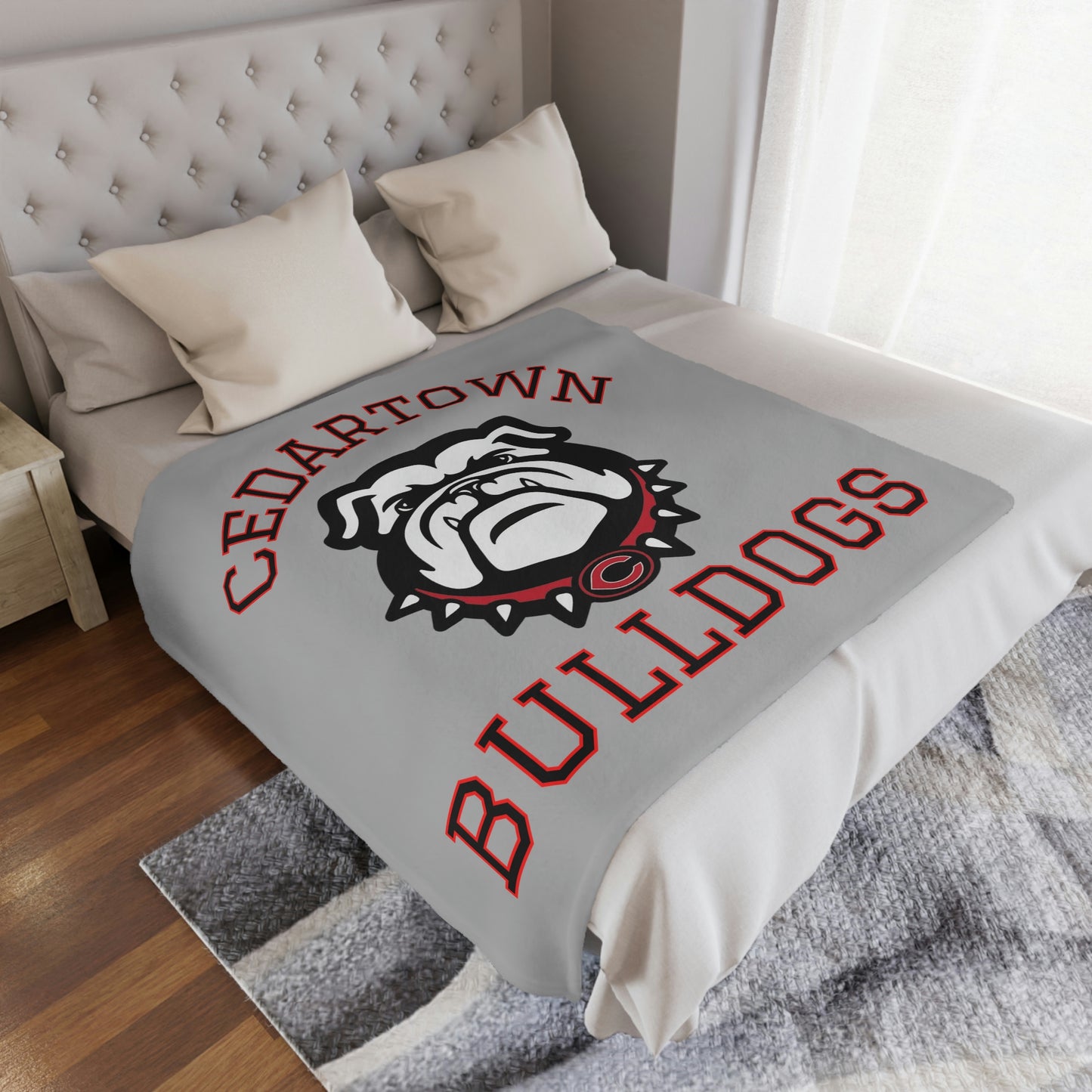 Cedartown Bulldogs Minky Blanket