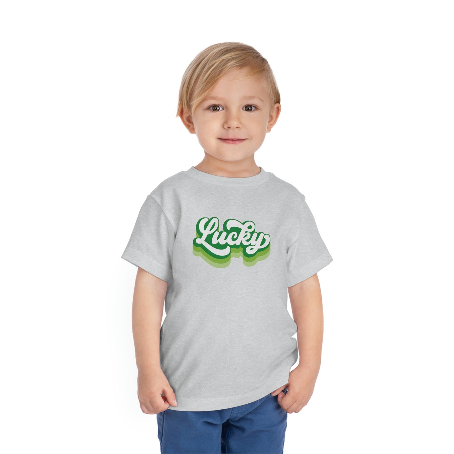 St. Patrick's Day Lucky Bella+Canvas Toddler Short Sleeve Tee