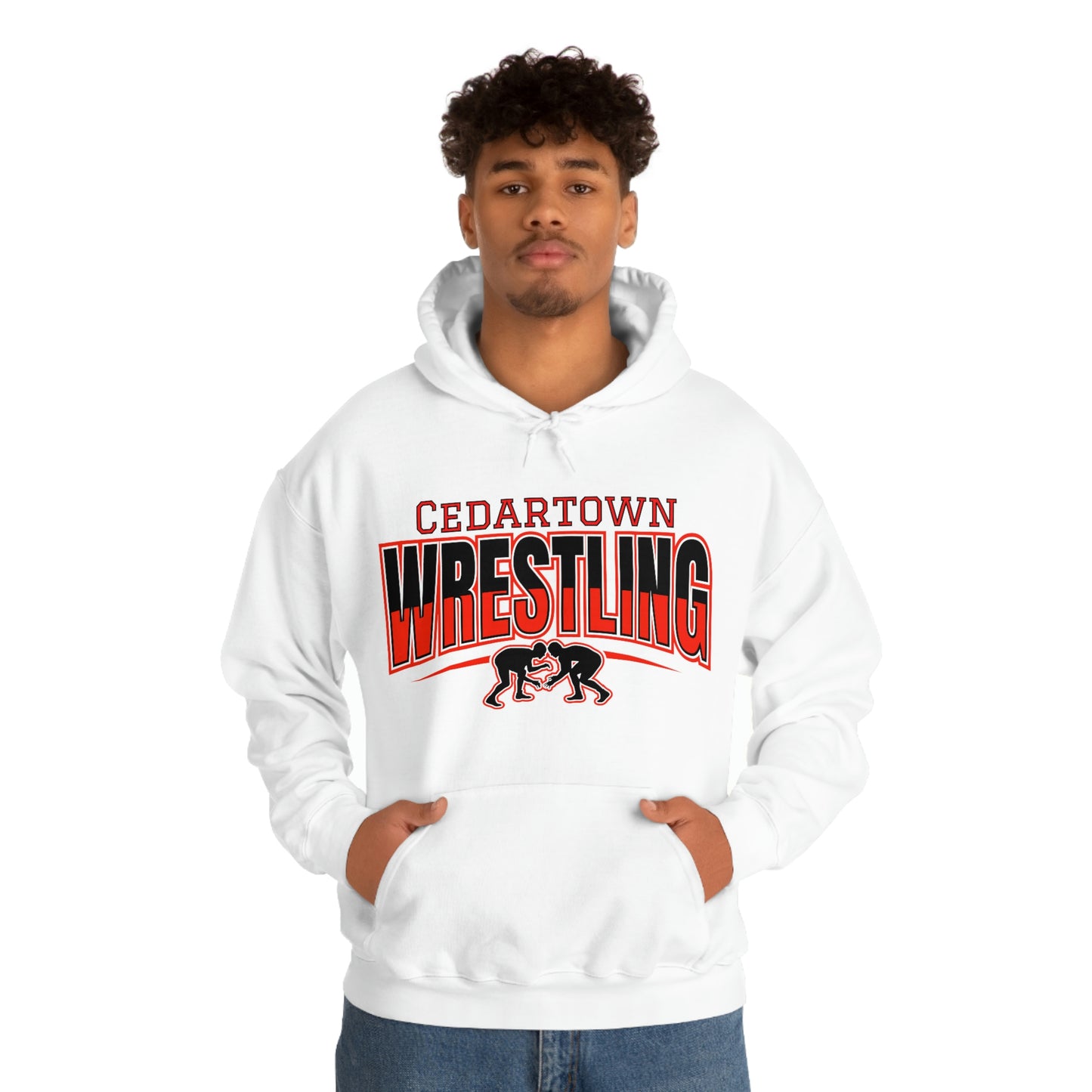 Cedartown Wrestling Unisex Heavy Blend Hooded Sweatshirt