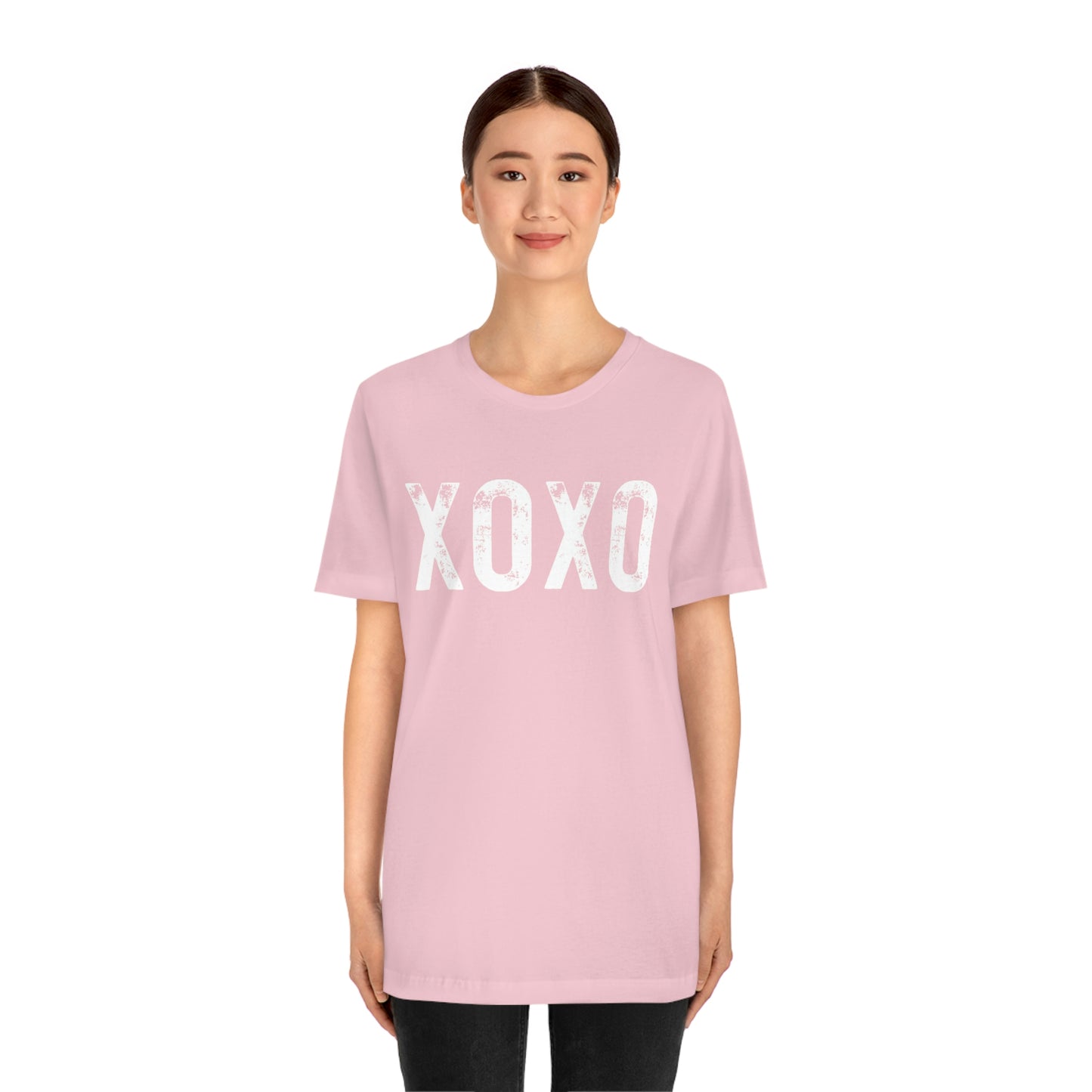 XOXO Valentine Shirt Unisex Jersey Short Sleeve Tee