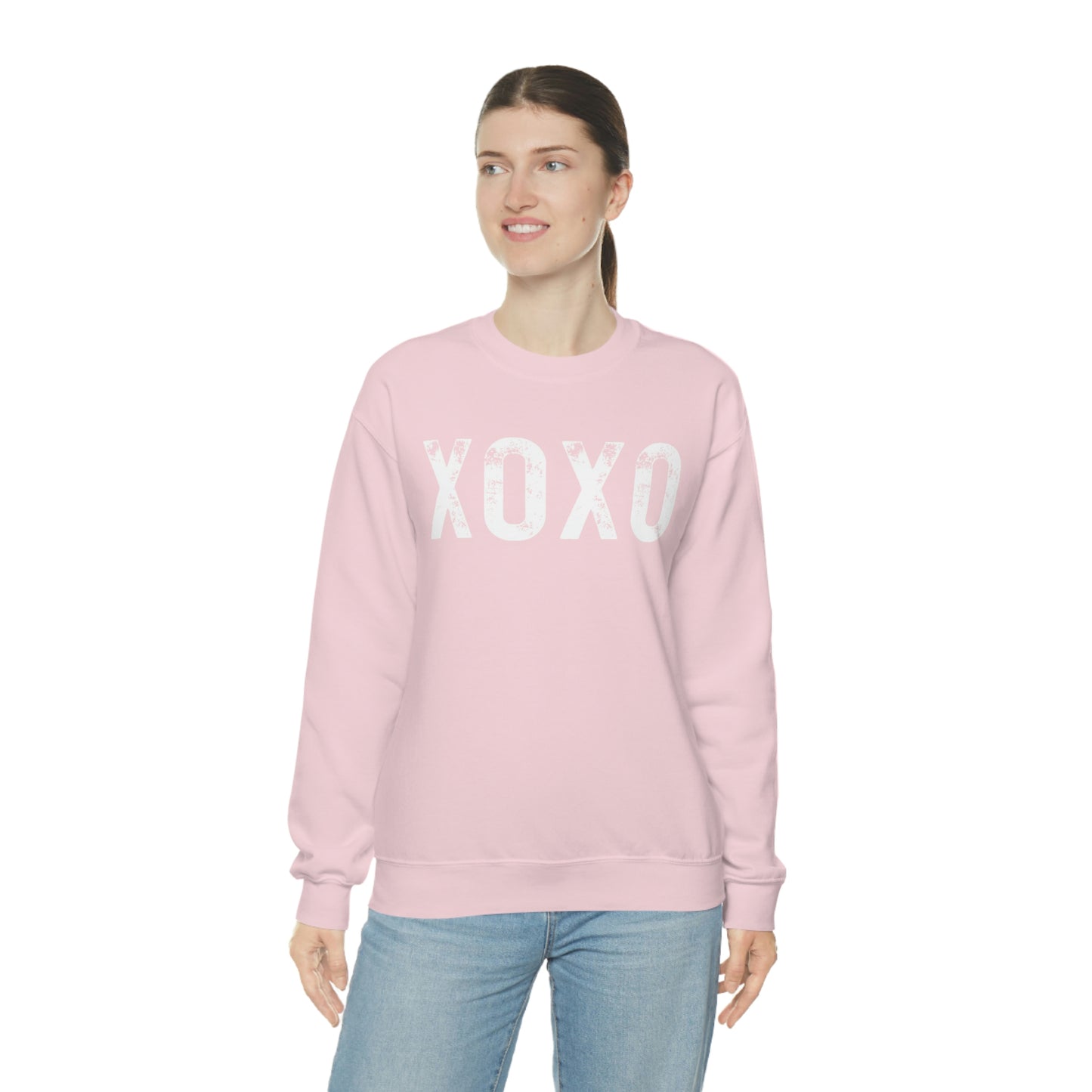 XOXO Valentine Women's Unisex Heavy Blend Crewneck Sweatshirt