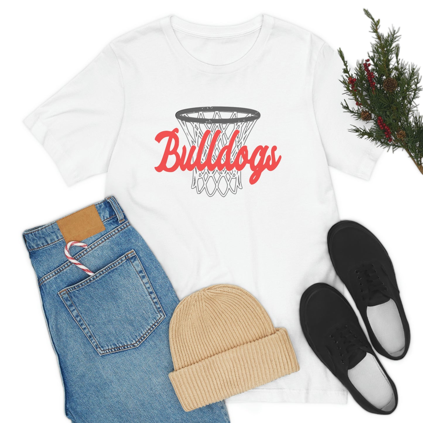 Bulldogs Basketball Soft Style Unisex Jersey Short Sleeve Tee