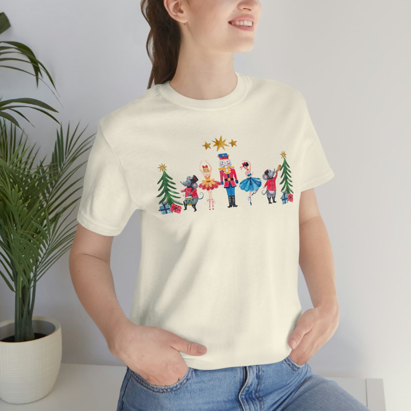 Nutcracker Christmas Unisex Jersey Short Sleeve Tee