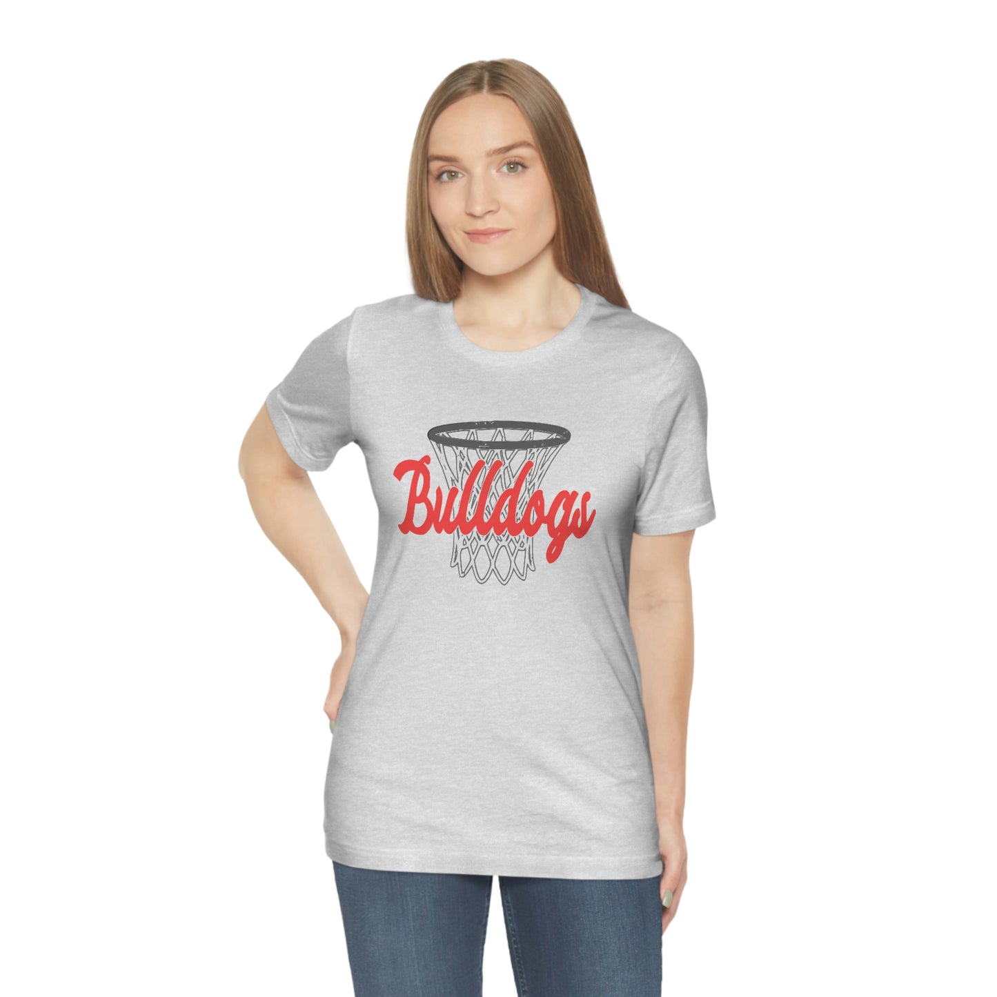 Bulldogs Basketball Soft Style Unisex Jersey Short Sleeve Tee