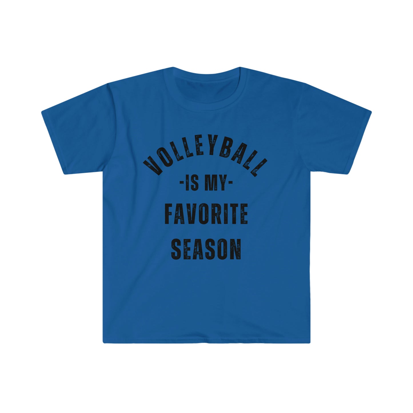 Volleyball is my favorite season Gildan Unisex Softstyle T-Shirt