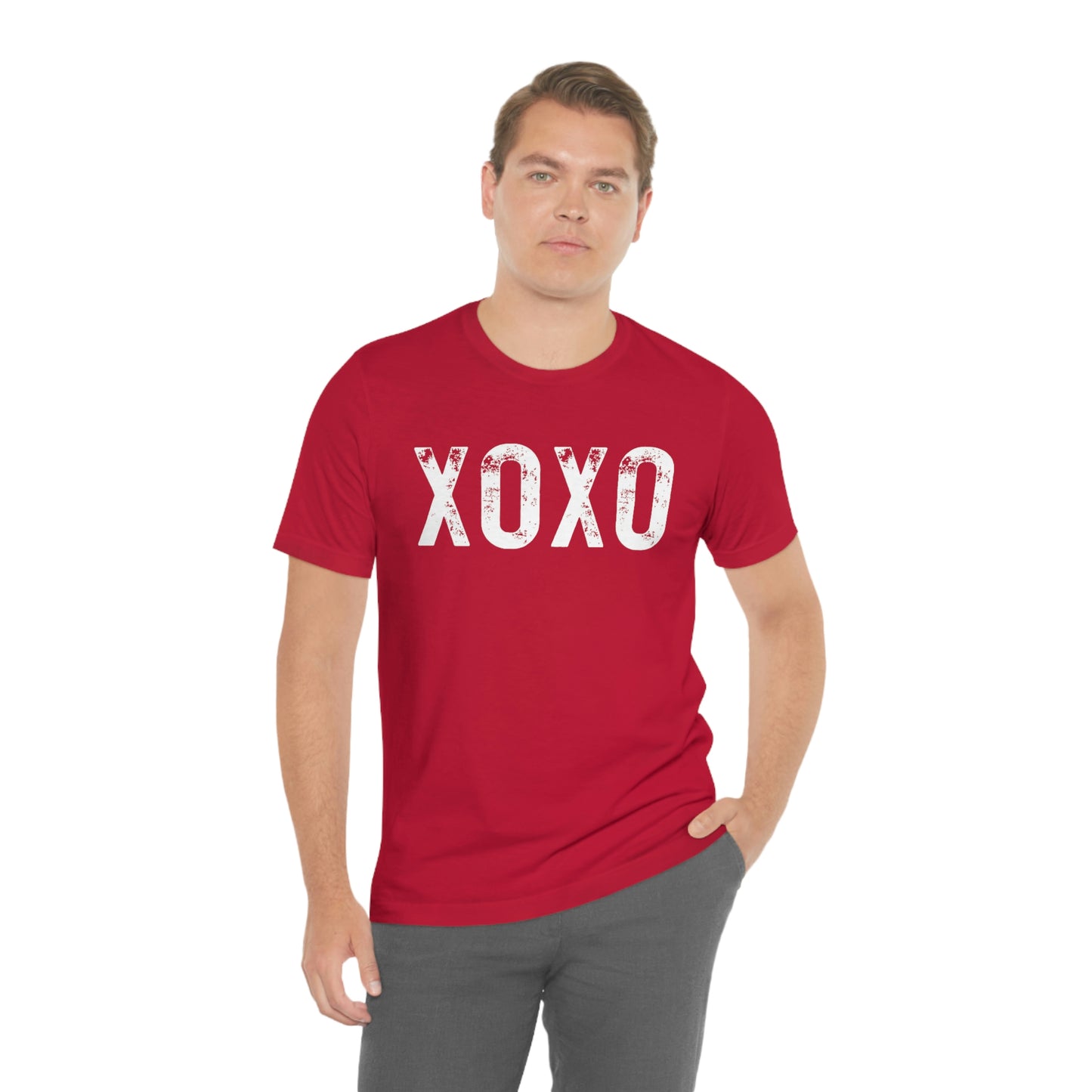 XOXO Valentine Shirt Unisex Jersey Short Sleeve Tee