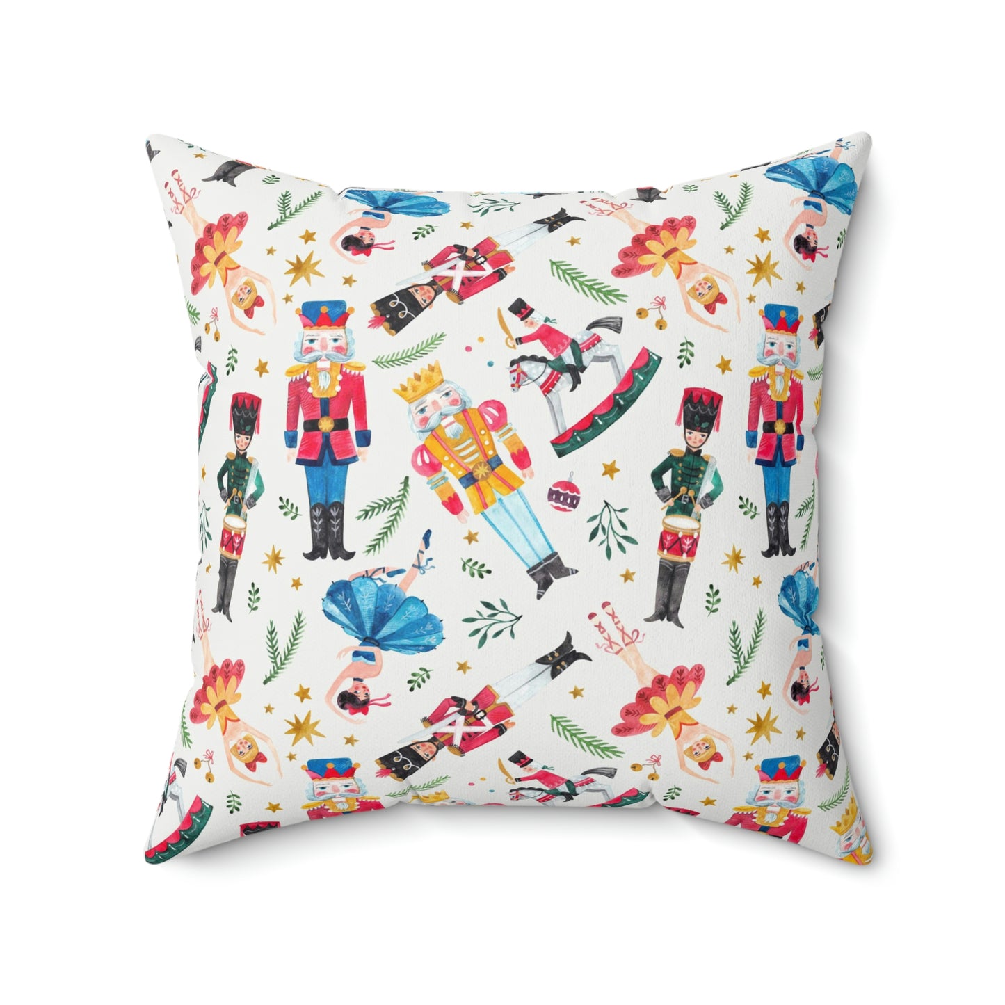 Nutcracker Christmas Pillow Case