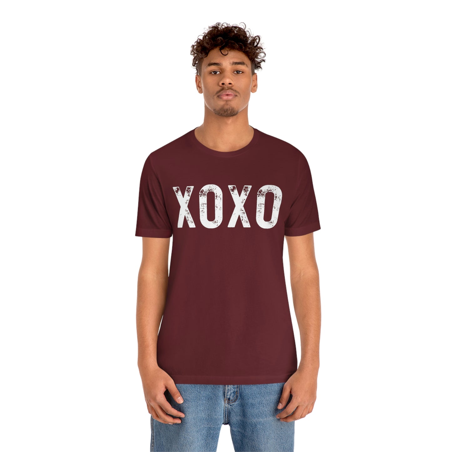 XOXO Valentine Shirt Unisex Jersey Short Sleeve Tee