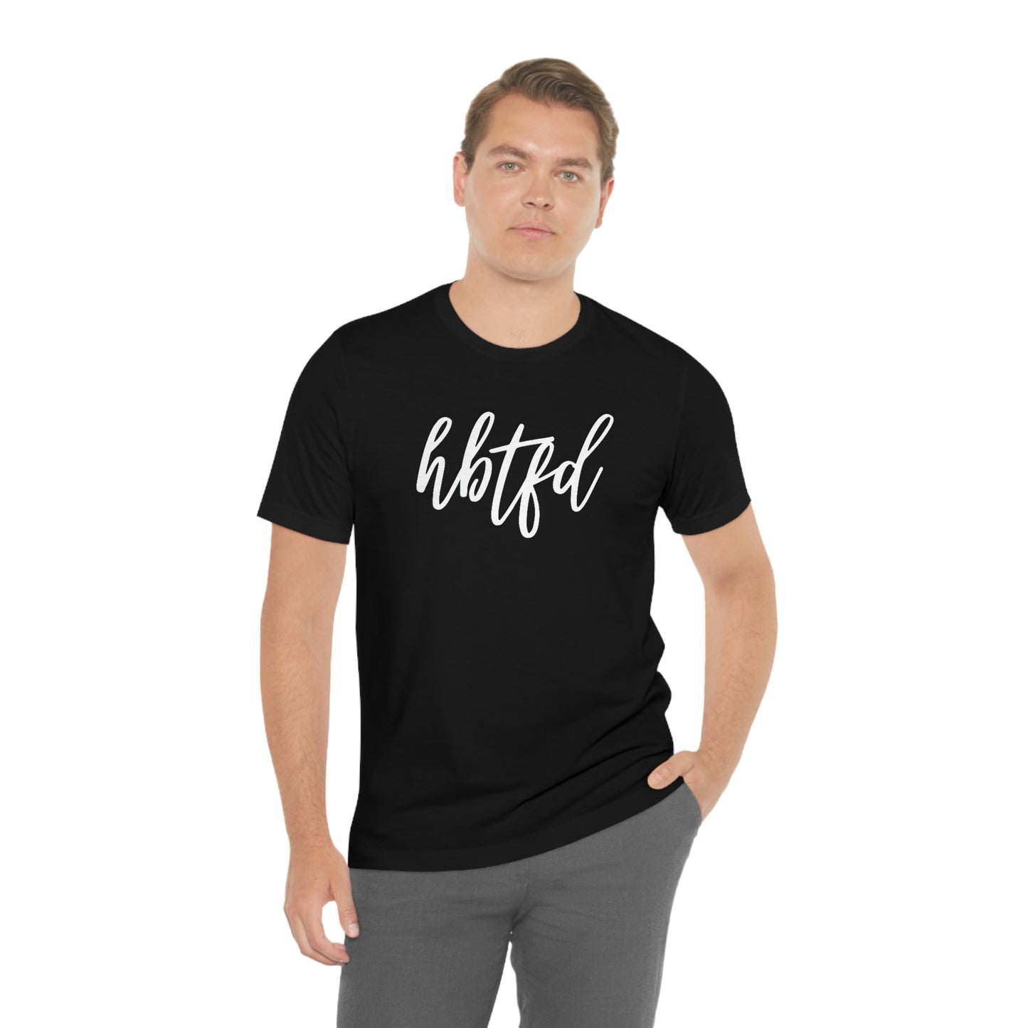 HBTFD girlie font Georgia Bulldog Soft Style Unisex Jersey Short Sleeve Tee