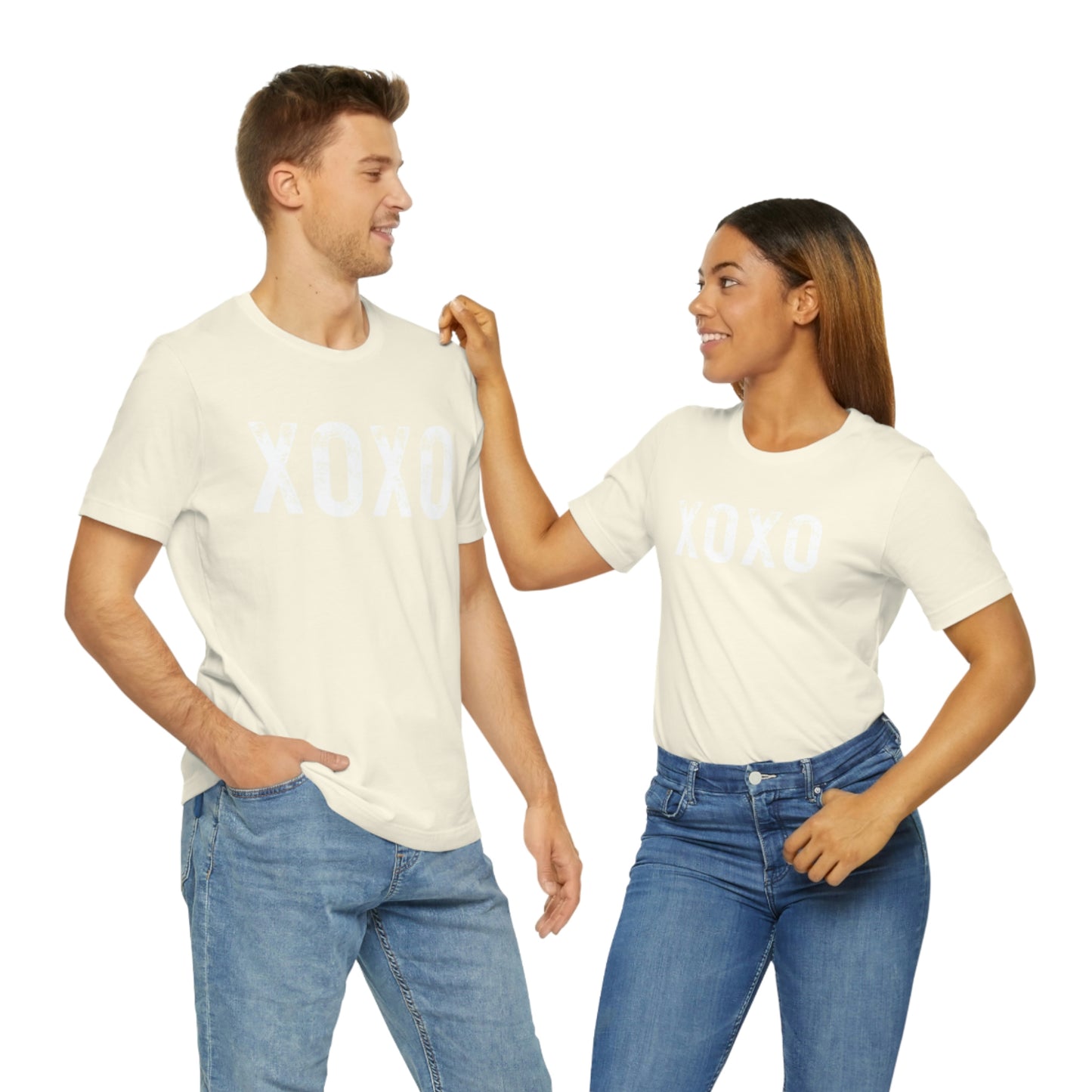 XOXO Valentine Shirt Unisex Jersey Short Sleeve Tee