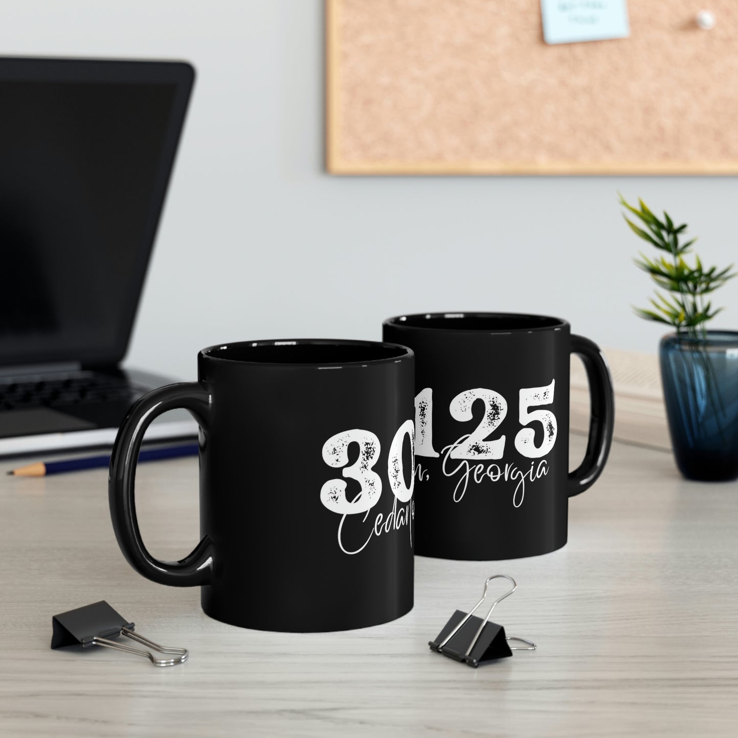 30125 Hometown mug 11oz Black Mug