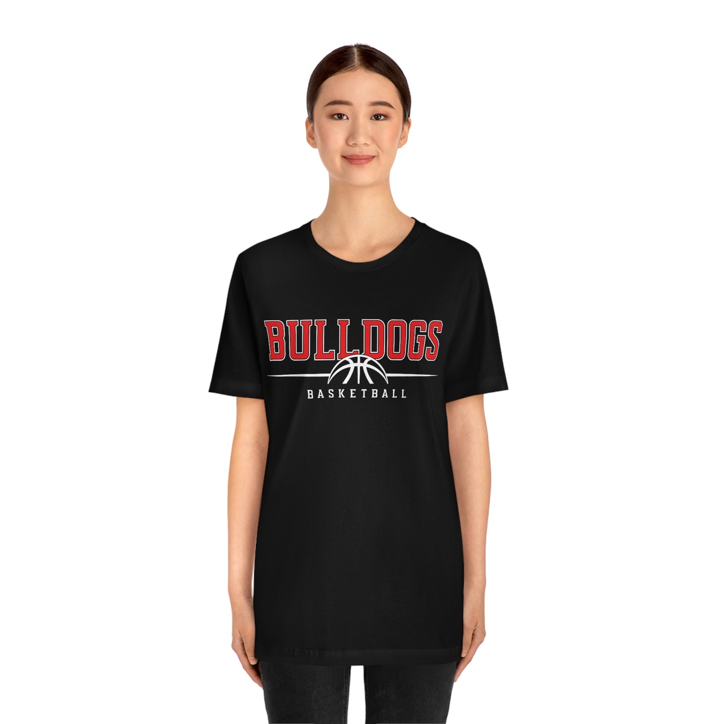 Bulldog Basketball Shirt Soft Style Unisex Jersey Short Sleeve Tee