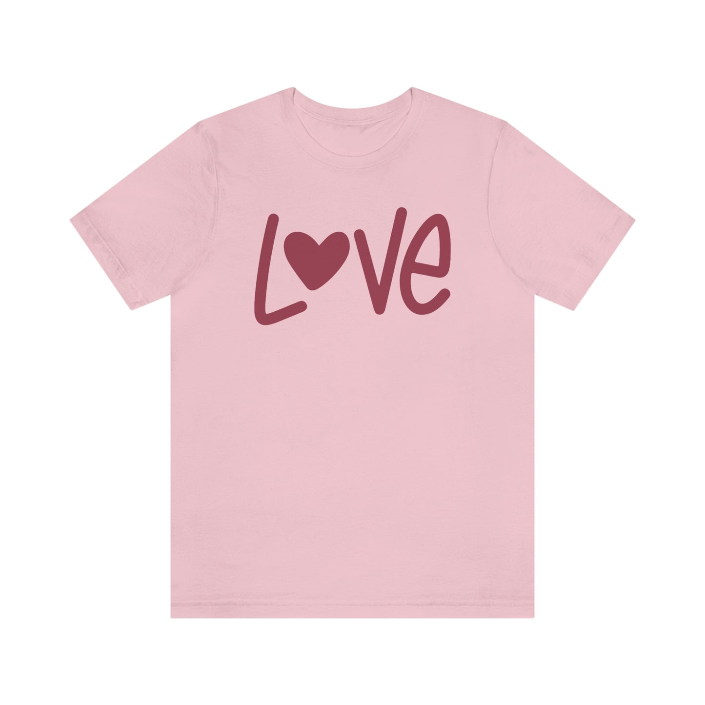 Love Valentine Shirt Unisex Jersey Short Sleeve Tee