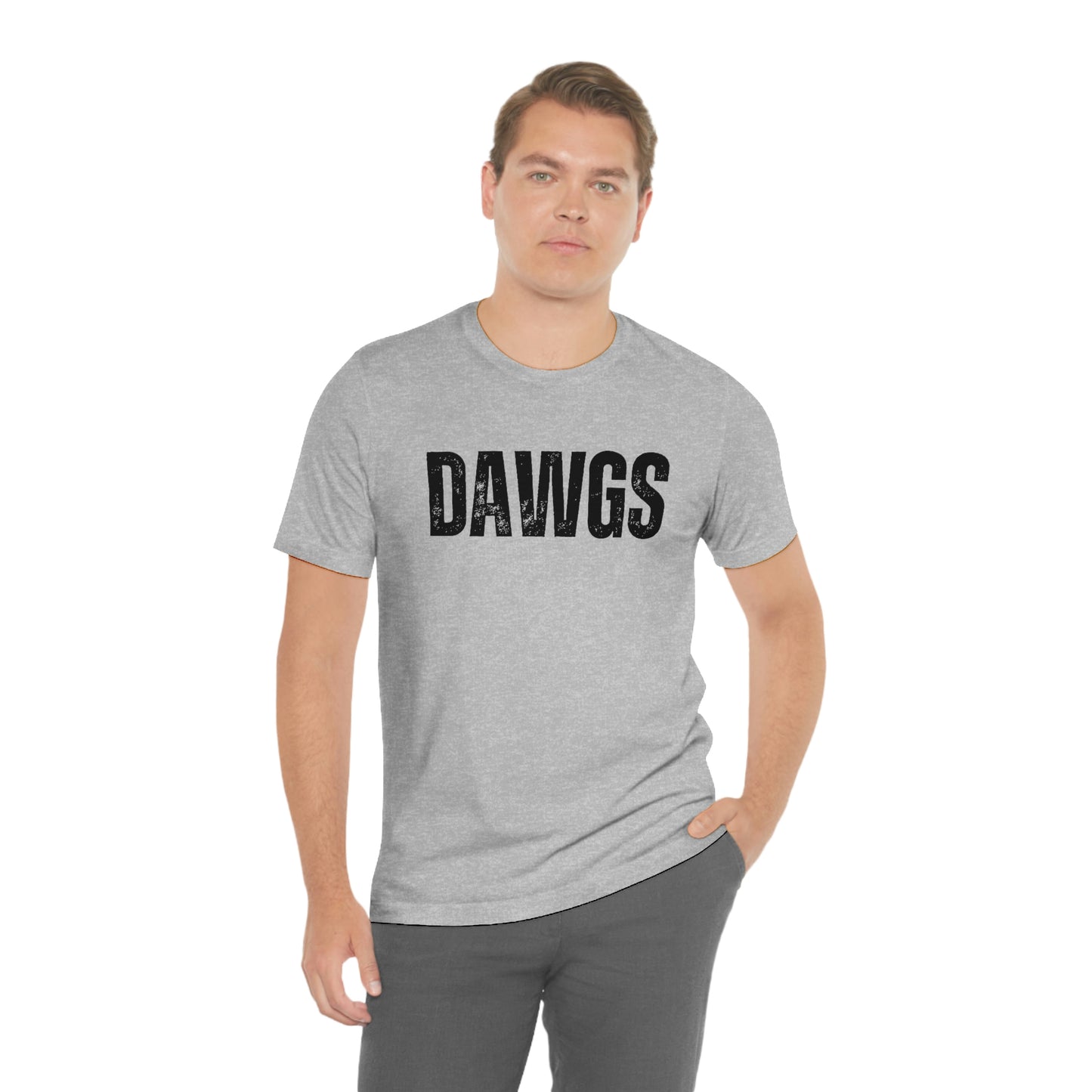 Dawgs Women's and Men's Bella+Canvas 3001 Unisex Jersey Short Sleeve Tee