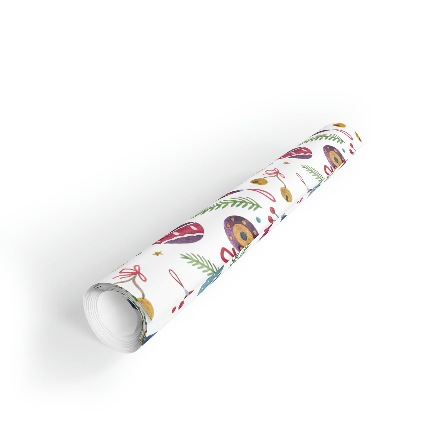 Nutcracker theme Watercolor Christmas Gift Wrapping Paper Rolls, 1pc